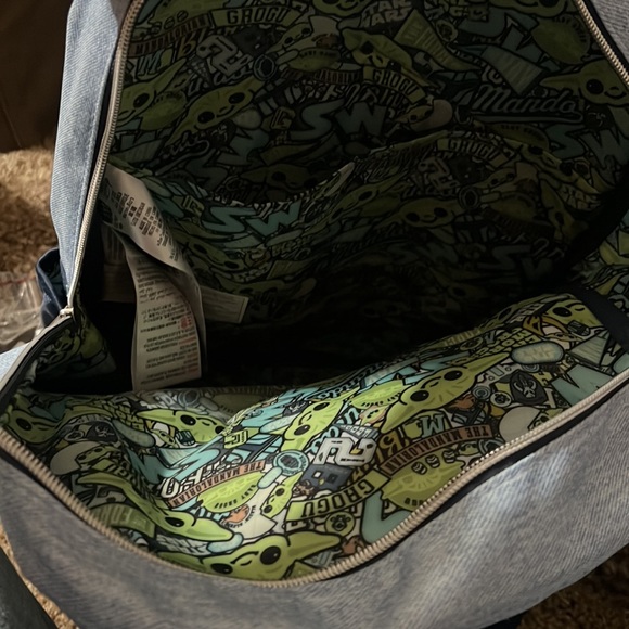 Disney Baby Yoda Backpack. NWT - Picture 3 of 4